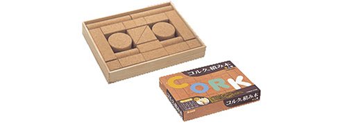 CORK LAND コルクの積み木Bセット Amazon | CORK LAND コルクの積み木Bセット | 積み木 | おもちゃ