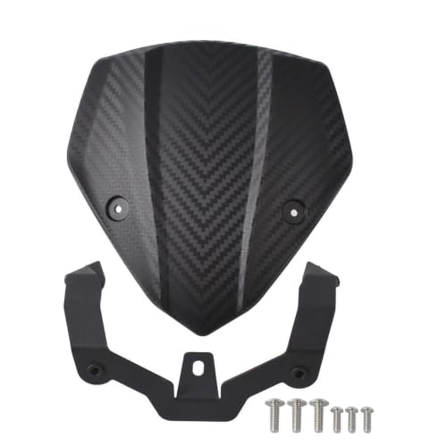Pare-brise moto pour Duke 790 et 890 (2018-2023) saute-vent noir