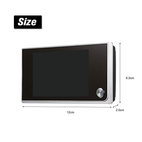 Kit de Mirilla Digital LCD Splenssy de 3.5 pulgadas con Monitor Interior y Cámara Exterior 1MP Ángulo de Visión de 120 Grados miniatura 7
