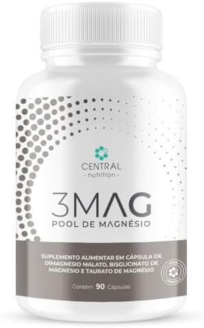 Central Nutrition, 3MAG - POOL de Magnesio Dimalato Central Nutri...
