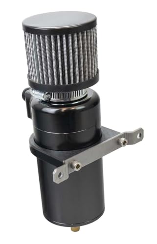 Image of Moroso 85410 Billet Breather Tank Catch Can, Single Inlet, #8AN Male