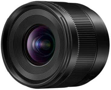 Бүйір view of Panasonic LUMIX Leica DG SUMMILUX 9mm F1.7 ASPH Lens showing focus ring