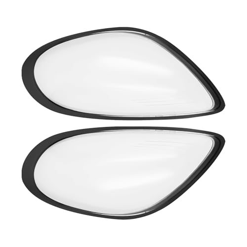InSyoForeverEC Pair Headlight Headlamp Lens Cover for 2014-2016Porsche Boxster/Cayman 981,Clear Headlamp Cover Left Driver+Right Passenger Replacement (2014-2016Porsche Boxster/Cayman 981)