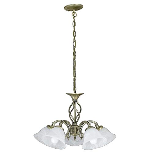 raba Lux 7135 beckworth  Lámpara de Techo con 5 Brazos Color/aleación Bronce