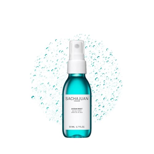 SACHAJUAN Ocean Mist Sea Salt Spray | Professional Texturizing Spray for Effortless Beach Waves | Instant Volume & Body with Matte Finish | Ocean Silk Technology | 1.7 fl oz