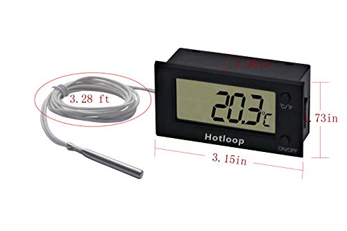 Hotloop HK061-US Digital Oven Thermometer Heat Resistant Up To 572°F/300°C thumb #2