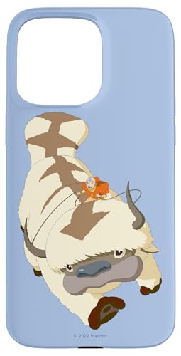 Avatar The Last Airbender Aang Appa Case for iPhone 15 Pro Max