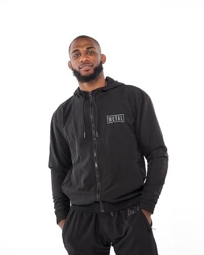 METAL BOXE Veste de survêtement sport légère pour éviter le coup de froid