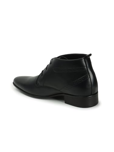 Image of Carlton London Men's Leather Lace-Up Chukka Boots