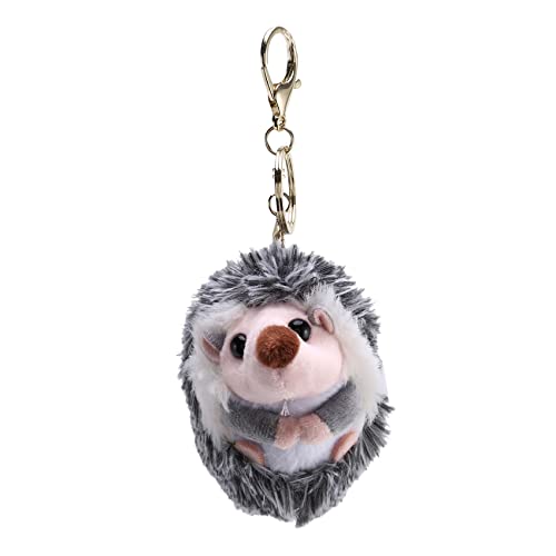 Fayrimi Niedliche Seeigel Plüsch Schlüsselanhänger Telefon Handy Schlüsselanhänger Igel Pompon Anhänger Plüsch Grau Anime Pelz Geschenke, 500069756A1 Cover