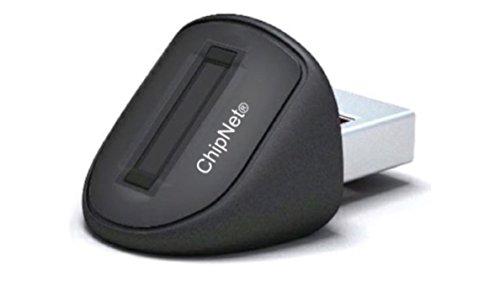 ChipNet FP Pro* Lector de Huella para Windows Hello, Logon, DropBox,Onedrive,Facebook,Skype,One Messenger,Flow...
