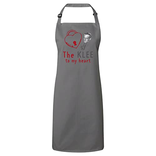 Tablier cuisine premium gris idéal pour cuisiner et peindre avec style