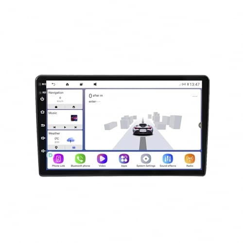 Radio de coche estéreo 2 DIN Opel Astra H con Mirror Link y Bluetooth