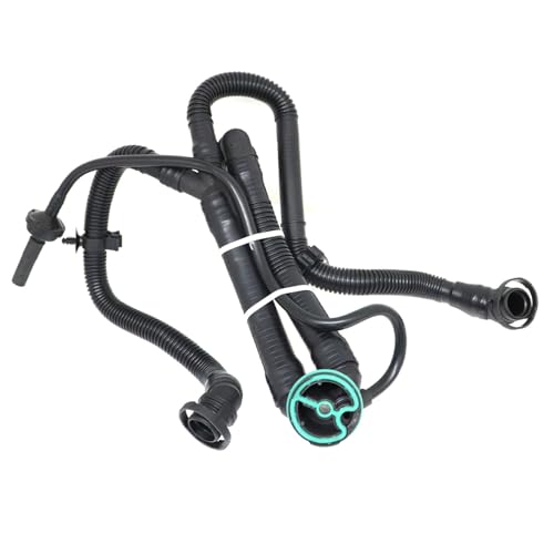 Wyrxalon Crankcase Breather Vent Hose 06E103217M Fit for Audi A4/S4/Avant/quattro/Cabrio./qu. 2005-2008 Fit for A6/S6/Avant/allroad quattro/Avant quattro 2005-2011 Fit for A8/S8 quattro 2003-2009