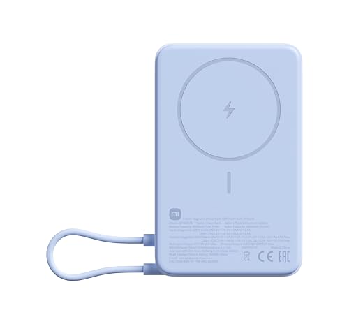 Xiaomi Magnetic Power Bank 10000 con Soporte Incorporado Azul