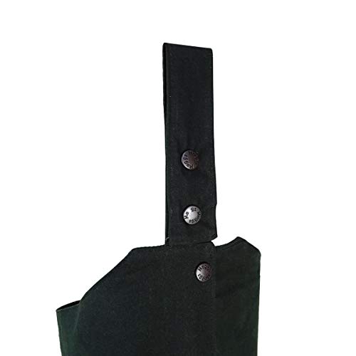 Hoggs of Fife Waxed Leggings Olive One Size Green