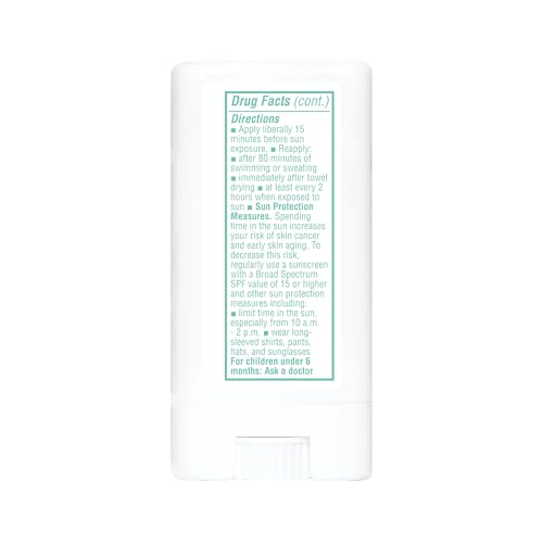 Thinksport Kids SPF 30 Mineral Sunscreen Stick, 0.64 Oz, Safe, Natural, Water Resistant Reef Safe Sunscreen for Children, Broad Spectrum UVA/UVB Sun Screen, Travel Stick for Sun Protection - Image 3