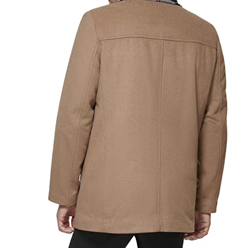 DOCKERS Mens Weston Wool Blend Coat With Scarf (Regular and Big & Tall)4