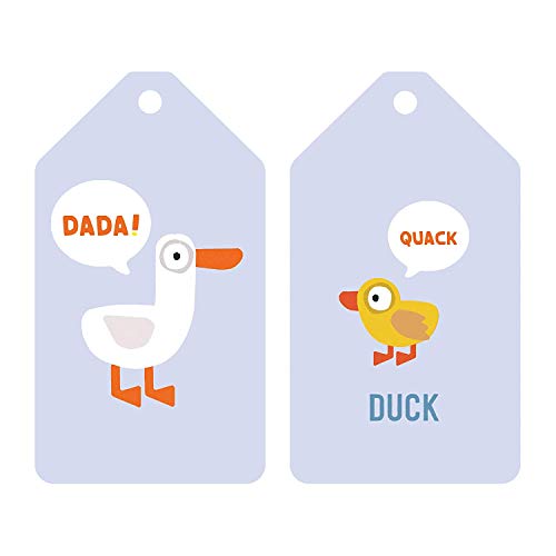 Mudpuppy Jimmy Fallon Your Baby's First Word Will Be Dada Flash Cards (First Words Flash Cards, For Toddlers, Baby Flash Cards), Multicolor, 1 Ea #TOP5