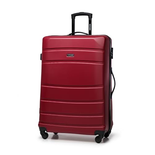 WITTCHEN Valigia da viaggio grande trolley valigia grande valigia check-in guscio rigido in ABS 4...