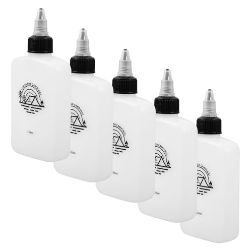 iplusmile 1 Juego De Botellas De Aceite Para Exteriores Estufa De Gas Especiero Extraíble Calentador Rociador De Aceite Enfriador Dispensador De Aceite De Cocina Botellas De