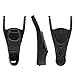 Lljsszr Scuba Diving Fins Snorkel Fins Swimming Flippers Swim Fins for Travel Lap Swimming , Black, XS