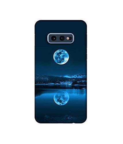 Image of Amazon Brand - Solimo Designer Moon Pattern Print 3D Printed Hard Mobile Back Case Cover Compatible for Samsung Galaxy S10e