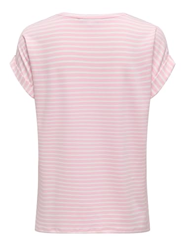 Onlmoster Stripe S/S O-Neck Top JRS Noos – Ansicht 3