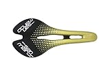 Niveau: Rennsport Selle San Marco Unisex Aspide Racing Sattel Fahrrad schwarz/gold schmal