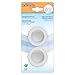 Dr. Brown's Original Wide-Neck Replacemnet Travel Caps, 2-Pack