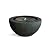 Xbrand 19.8" W Round Polyresin Indoor/Outdoor Sphere Water Bowl w/LED Light, Patio Water Fountain Decor, Dark Green, AMS3542-2