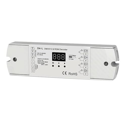Décodeur DMX512 et RDM pour éliminer les sauts de lumière sur vos LED RGBW