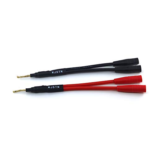 Adaptador Divisor Banana Plug Trenzado WJSTN 2 uds miniatura 5