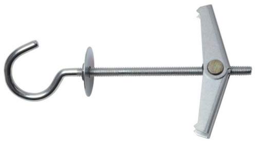 Federklappdübel Kippdübel mit Haken 4 x 95 mm Stahl verzinkt 50 Stück