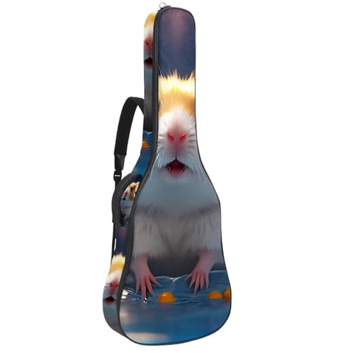 Sac guitare acoustique étanche contre les chocs et la pluie avec poche accessoires