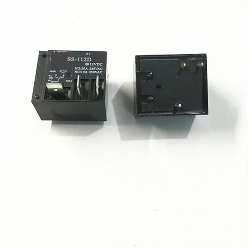 Relé 12V SLI-S-112D con conmutación estable para placas de circuito y domótica automatizada