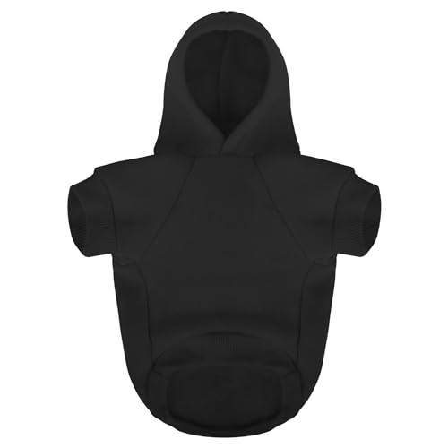 Black Chihuahua Dog Hoodie: Stylish 'The Dog Face' Printed Sweatshirt for Your Pup
