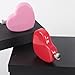 5 OZ Portable Wine Pot, Creative Heart Shaped Whiskey Drinking Flask, Heart Shaped Pocket Wine Bottle, Heart Hip Flask, Heart Shaped Flask Stainless Steel (Red+Pink)