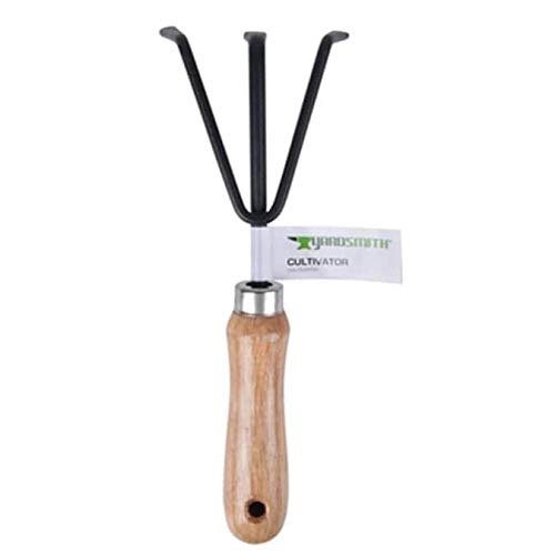 Yardsmith 6.61-in Carbon Steel Hand Tiller