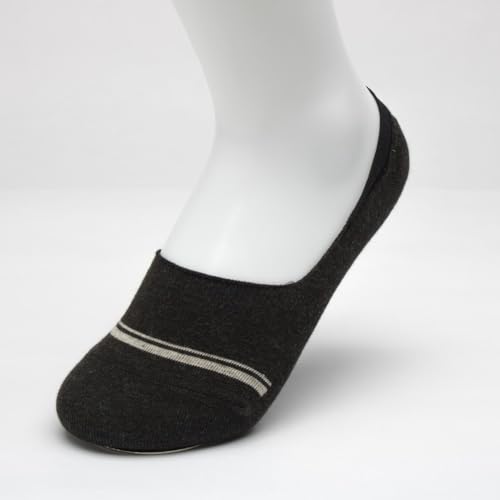 12-Pair Copper Fiber No Show Socks - Low Cut, Non-Slip, Foot Odor-Preventing, Anti-Static, Made in Korea2