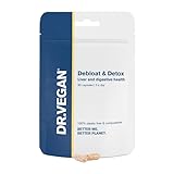 DR.VEGAN Debloat & Detox | Bloating, Digestion, Liver Support | Vitamins & Supplements | 60 Capsules - 30 Day Supply