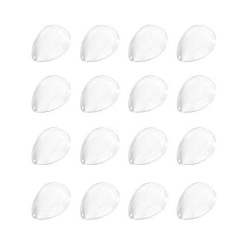 Beaupretty Nail Color Display Beads Glass Nail Stand for Polish Color Chart Dual-Sided Manicure Tool for Salon Client Display and Creative Art Presentation