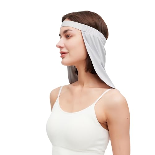Unisex Neck Gaiter,Sun Protective Neck Drape,Neck Shade,UV Cap Drape,Sun Protection 2 in 1 UV Face Cover,UPF 50+