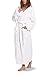 Produktbild OAHOO Unisex Bademantel Extra Lang White-3XL
