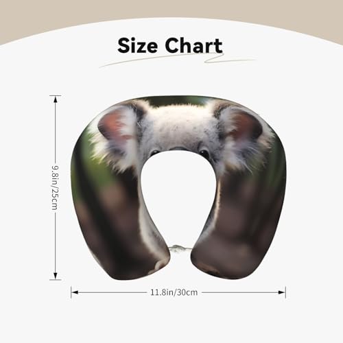 Almohada de viaje de espuma viscoelástica u-shaped suave miniatura 4