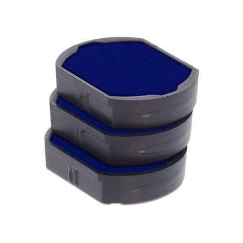 Trodat 6/46019 bleu encreur de rechange longue durée pack de 3