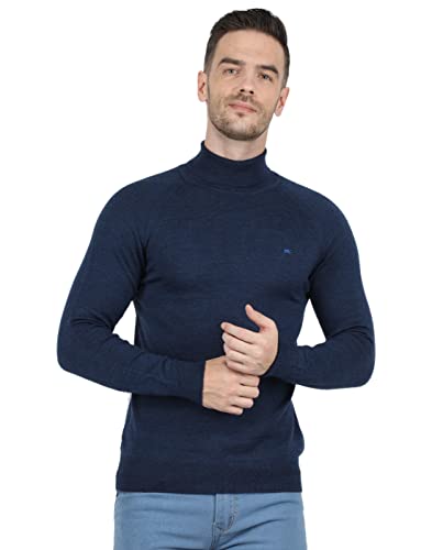 Image of Monte Carlo Men Wool High Neck Pullover Sweater