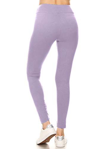 Image of Leggings Depot High Waisted Leggings for Women Buttery Smooth & Soft Women's Solid Yoga - Reg, Plus, 1X3X, 3X5X