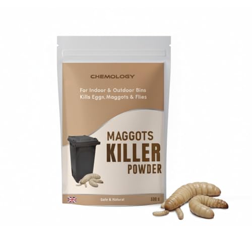 500g Diatomaceous Earth Powder - Maggots killer for bins, Ant kil...