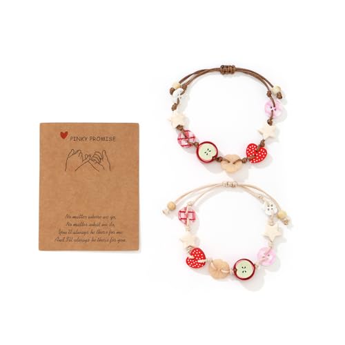 Best Friend Bracelets Cute Friendship Couples Matching Bff Relationship Jewelry Gift Bracelets